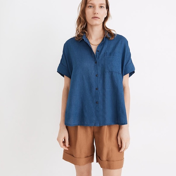 Madewell Tops - Madewell Denim Daily Shirt